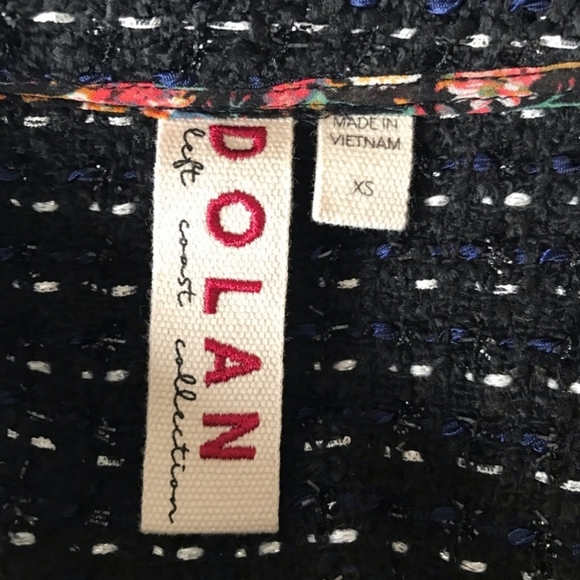 Anthropologie Tweed Peplum Jacket, XS - Picture 5 of 8